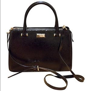 Kate Spade Bixby Place Lise satchel, black patent
